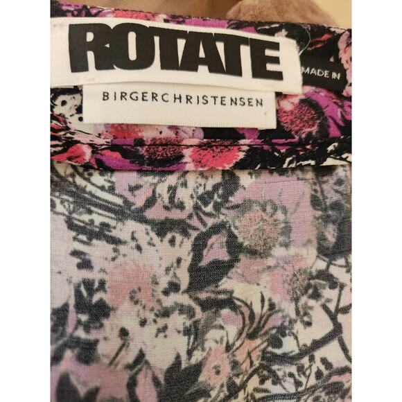 ROTATE floral wrap dress - NWT - 4 - Picture 5 of 6